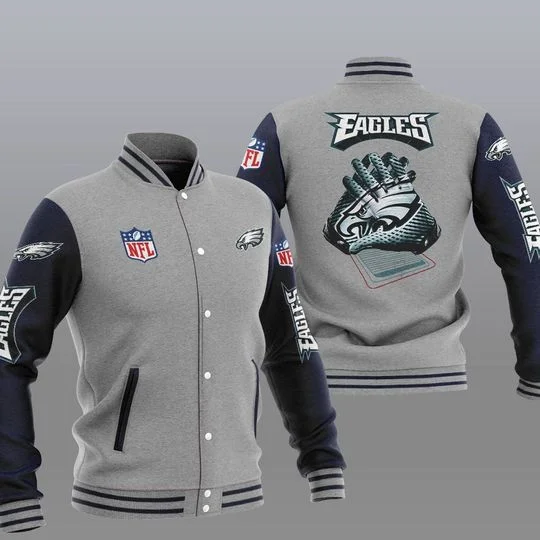 Philadelphia Eagles Baseball Jacket HO23