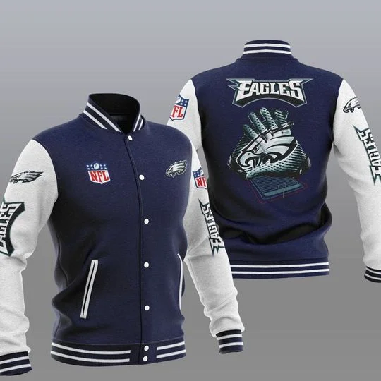 Philadelphia Eagles Baseball Jacket UP99