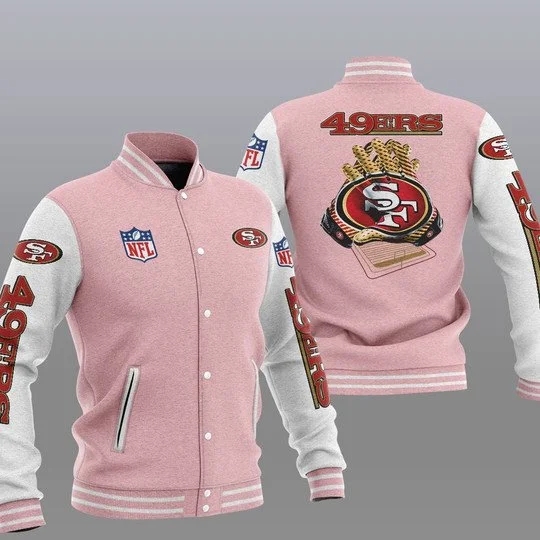 San Francisco 49ers Baseball Jacket KB88