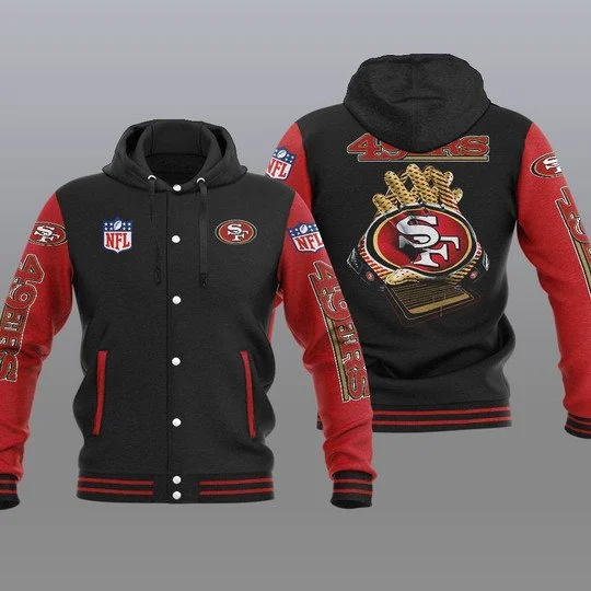 San Francisco 49ers Baseball Jacket LN87 - Image 2
