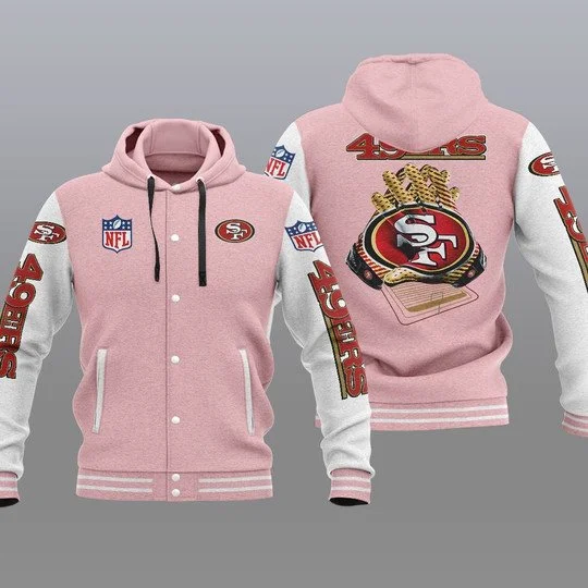 San Francisco 49ers Baseball Jacket KB88 - Image 2