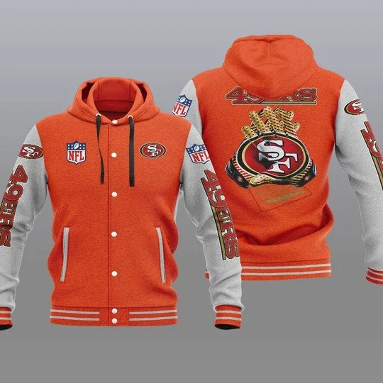 San Francisco 49ers Baseball Jacket GX43 - Image 2