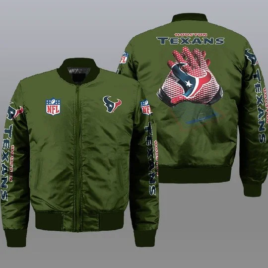 Houston Texans Bomber Jacket Full Size LF38