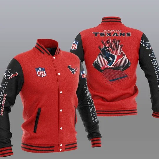 Houston Texans Baseball Jacket JB38