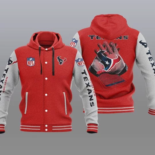 Houston Texans Baseball Jacket SY39 - Image 2