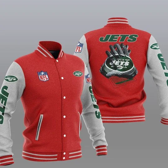 New York Jets Baseball Jacket YL21