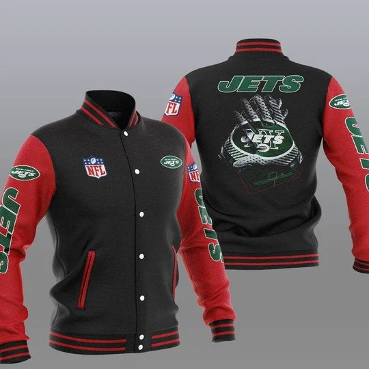 New York Jets Baseball Jacket HK35