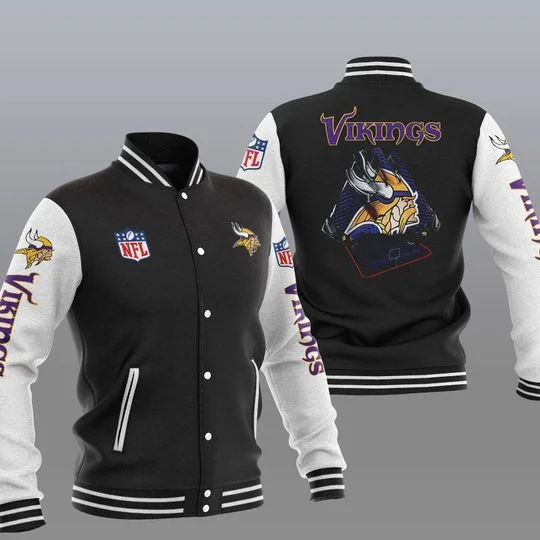 Minnesota Vikings Baseball Jacket GC61