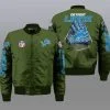 Detroit Lions Bomber Jacket Full Size DR83