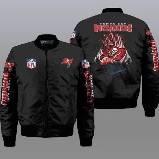 Tampa Bay Buccaneers Bomber Jacket Full Size UH29