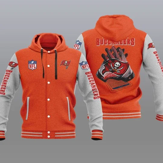 Tampa Bay Buccaneers Baseball Jacket JX78 - Image 2