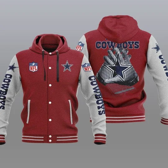 Dallas Cowboys Baseball Jacket YV05 - Image 2