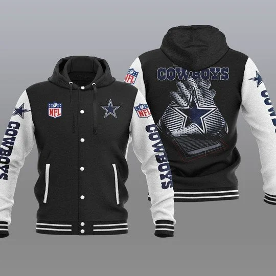 Dallas Cowboys Baseball Jacket UT02 - Image 2