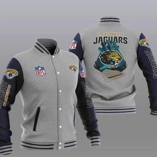 Jacksonville Jaguars Baseball Jacket RF39