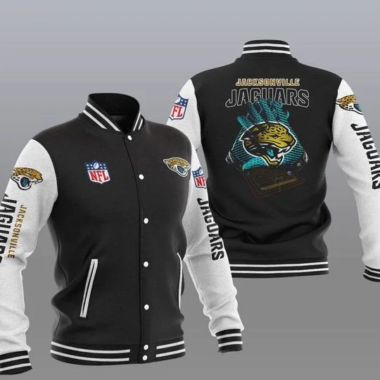 Jacksonville Jaguars Baseball Jacket AP49