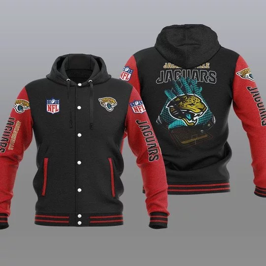 Jacksonville Jaguars Baseball Jacket HJ20 - Image 2