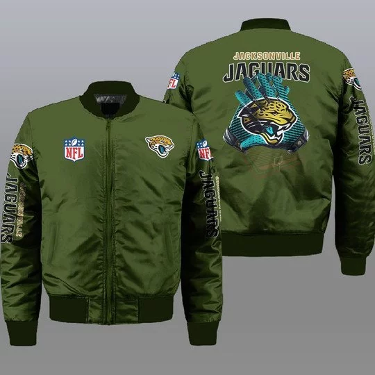 Jacksonville Jaguars Bomber Jacket Full GE28