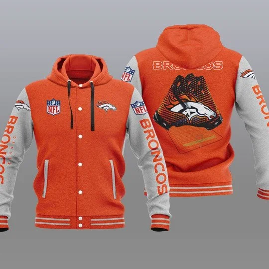 Denver Broncos Baseball Jacket VH39 - Image 2