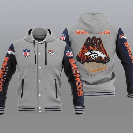 Denver Broncos Baseball Jacket IM03 - Image 2