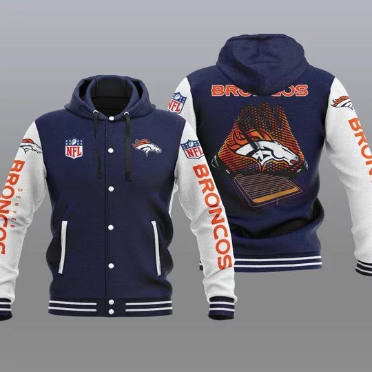 Denver Broncos Baseball Jacket UB64 - Image 2