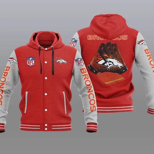 Denver Broncos Baseball Jacket MC39 - Image 2