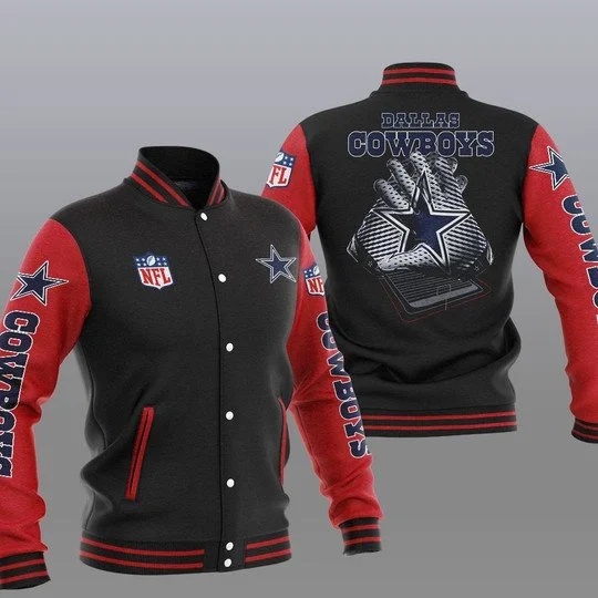 Dallas Cowboys Baseball Jacket IE03
