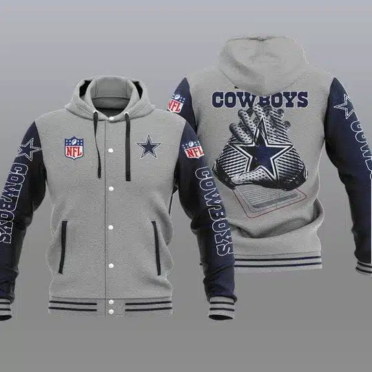 Dallas Cowboys Baseball Jacket VQ04 - Image 2