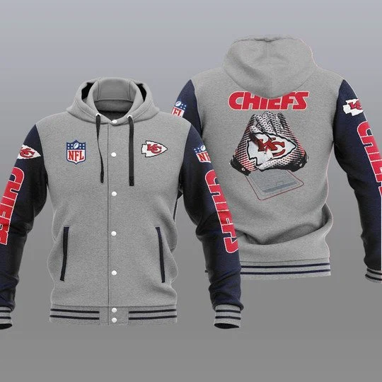 Kansas City Chiefs Baseball Jacket LB39 - Image 2