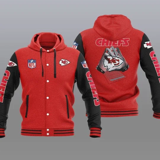 Kansas City Chiefs Baseball Jacket PS82 - Image 2