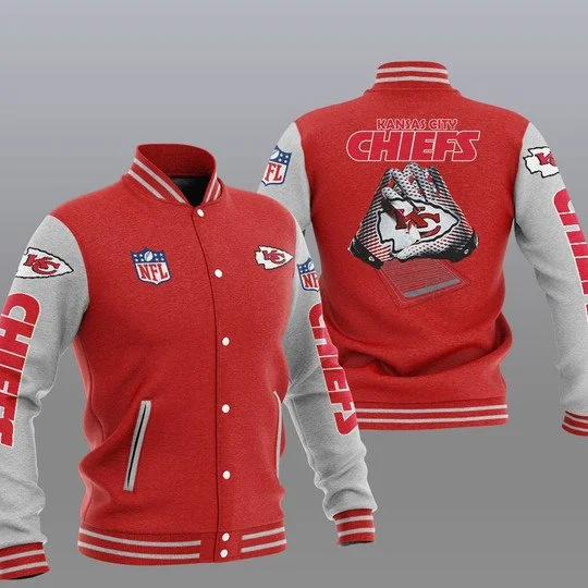 Kansas City Chiefs Baseball Jacket UF39