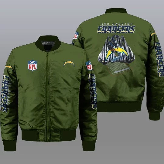 Los Angeles Chargers Bomber Jacket Full Size LB12
