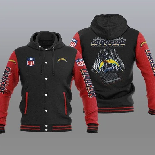 Los Angeles Chargers Baseball Jacket HE76 - Image 2