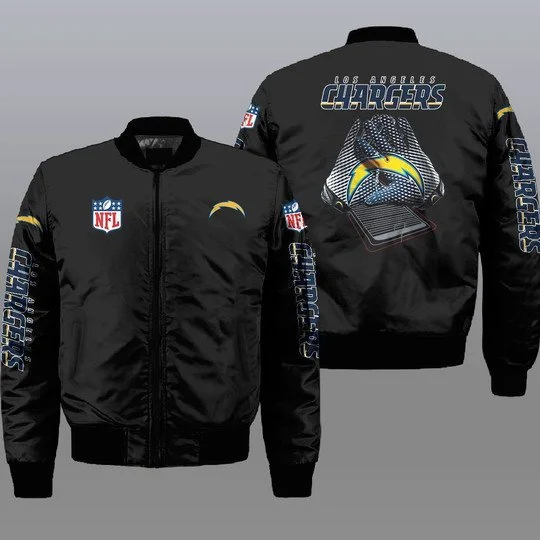 Los Angeles Chargers Bomber Jacket Full Size NW99