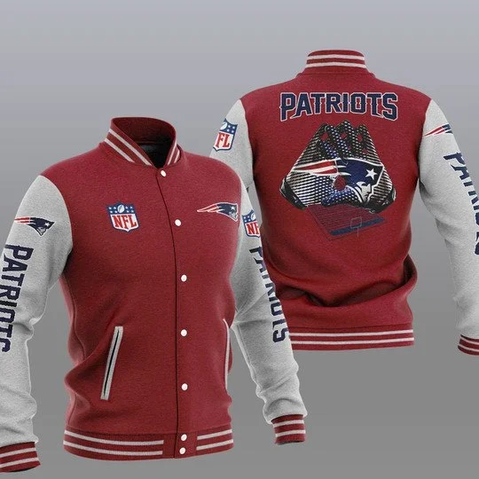 New England Patriots Baseball Jacket PI44