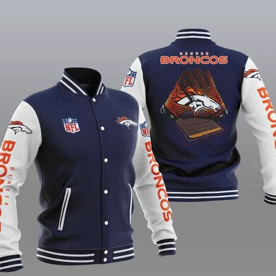 Denver Broncos Baseball Jacket UB64
