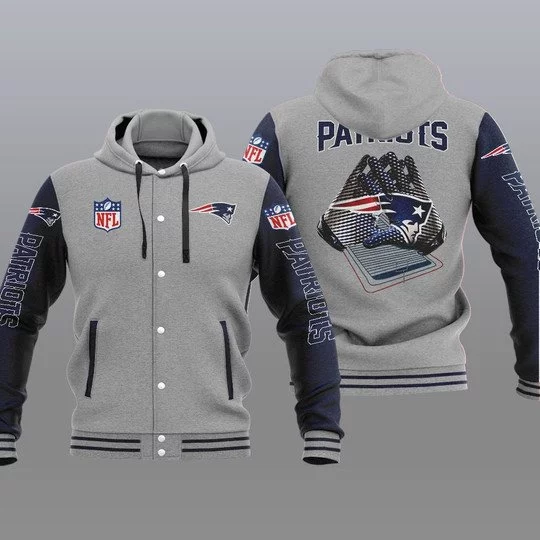 New England Patriots Baseball Jacket OY71 - Image 2