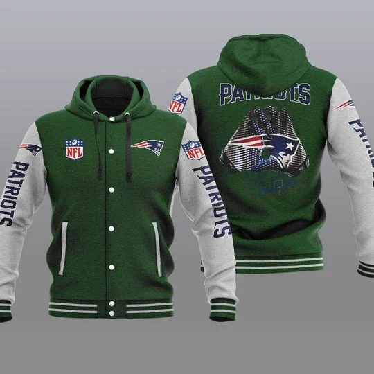 New England Patriots Baseball Jacket LP05 - Image 2