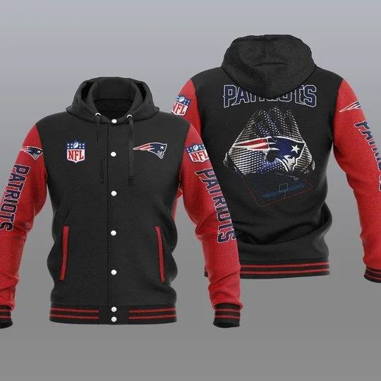 New England Patriots Baseball Jacket OF77 - Image 2