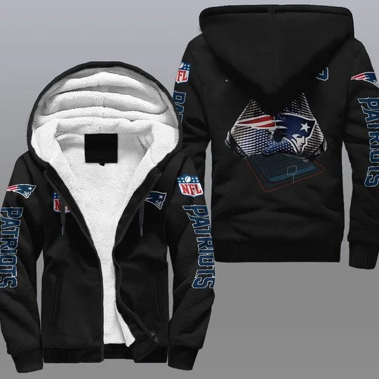 New England Patriots Fleece Hoodie TI21