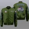 New England Patriots Bomber Jacket Full Size PT73