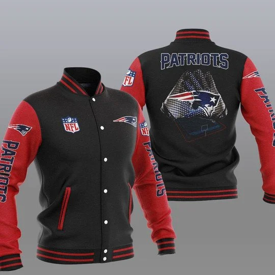 New England Patriots Baseball Jacket OF77