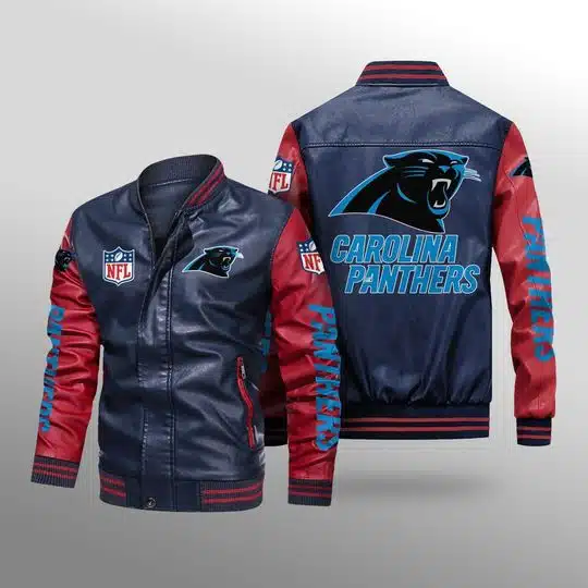 Carolina Panthers Leather Jacket TF40