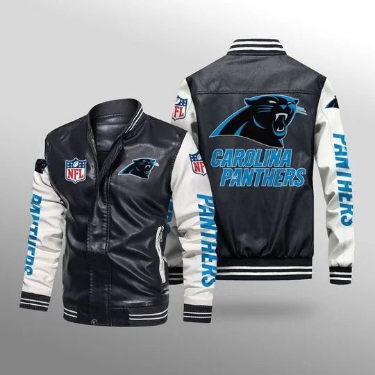 Carolina Panthers Leather Jacket YE39