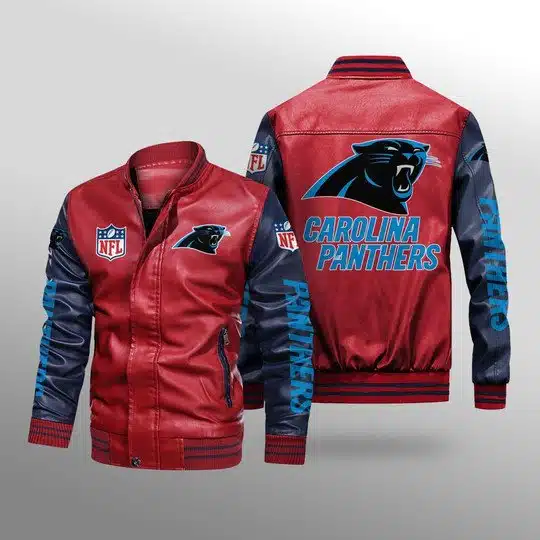 Carolina Panthers Leather Jacket YE39