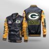 Green Bay Packers Leather Jacket YI88