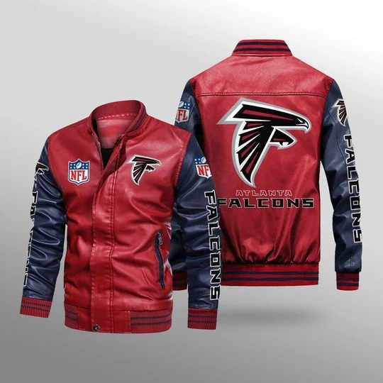 Atlanta Falcons Leather Jacket GG81