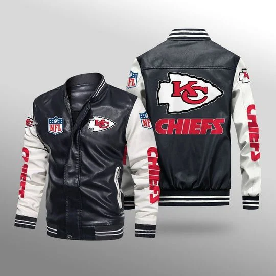 Kansas City Chiefs Leather Jacket TI28