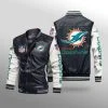 Miami Dolphins Leather Jacket UX49