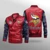 Minnesota Vikings Leather Jacket JX38