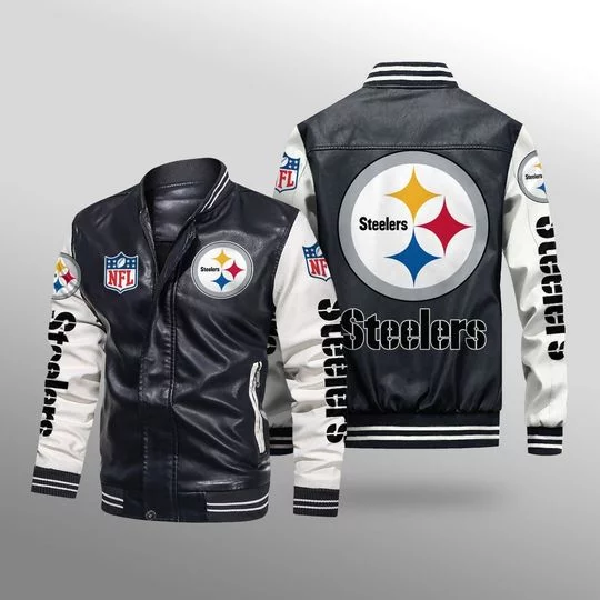 Pittsburgh Steelers Leather Jacket FH91